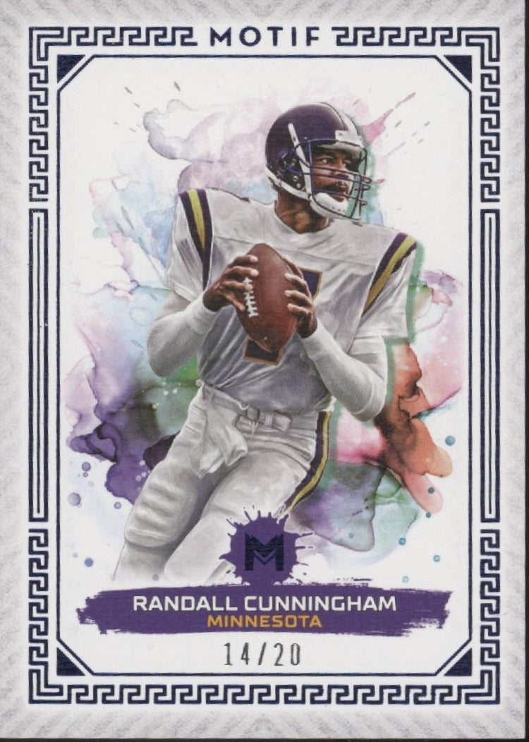 Randall Cunningham 2024 Topps Motif Blue 14/20 #55