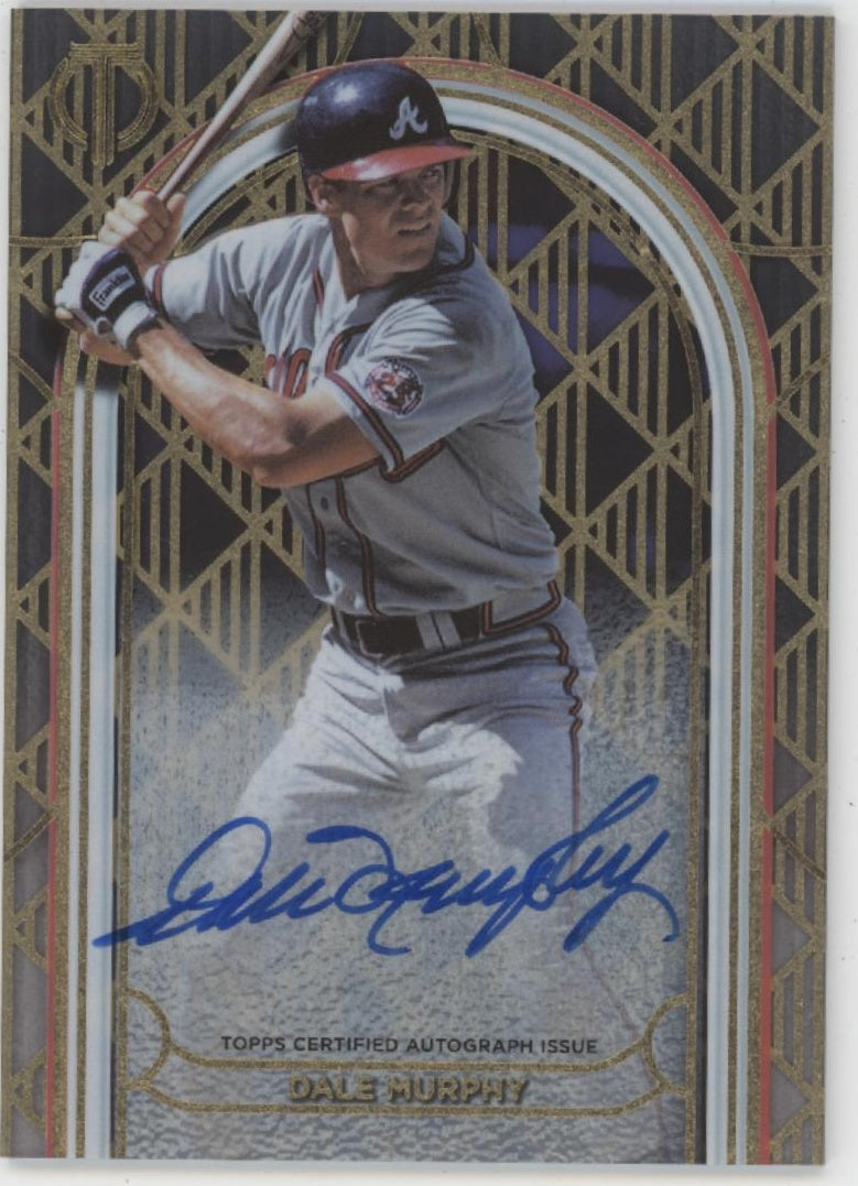 Dale Murphy 2024 Topps Tribute Auto 17/50 #IPA-DM