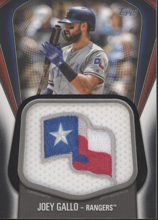 Joey Gallo 2020 Topps Series 1 Swatch #JJSP-JG