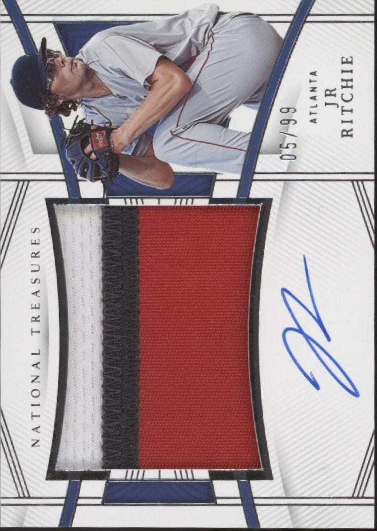 JR Ritchie 2023 Panini National Treasures Swatch Auto 05/99 #127