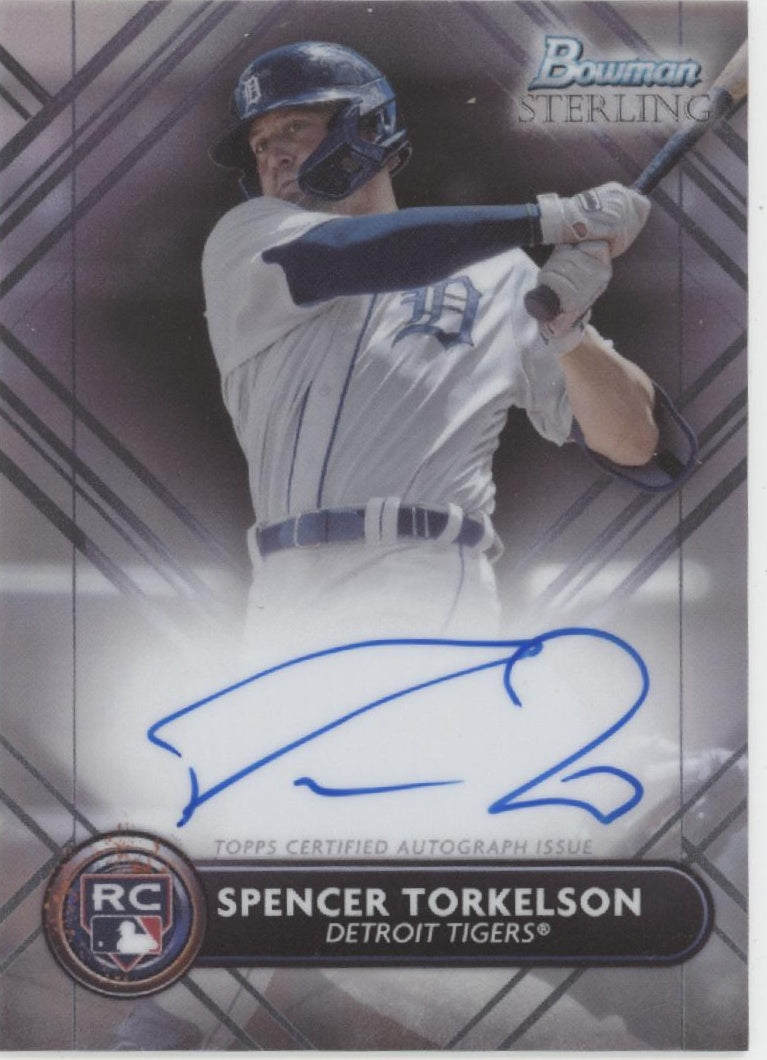 Spencer Torkelson 2022 Bowman Sterling RC Auto #RA-ST