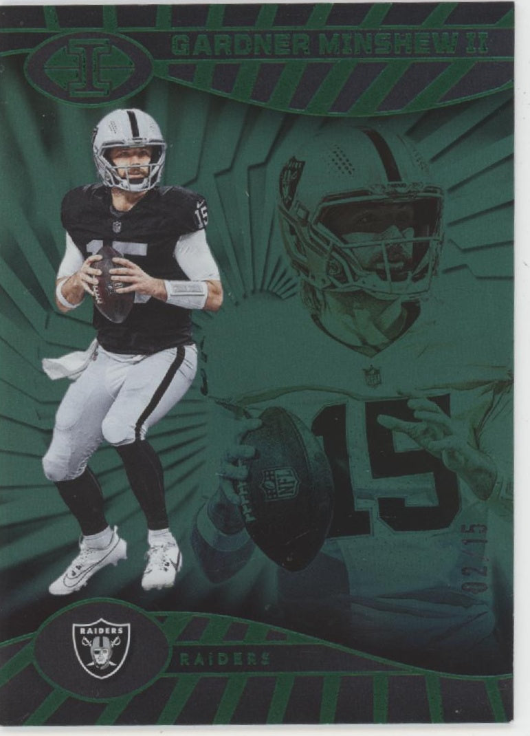 Gardner Minshew II 2024 Panini Illusions Green 02/15 #46