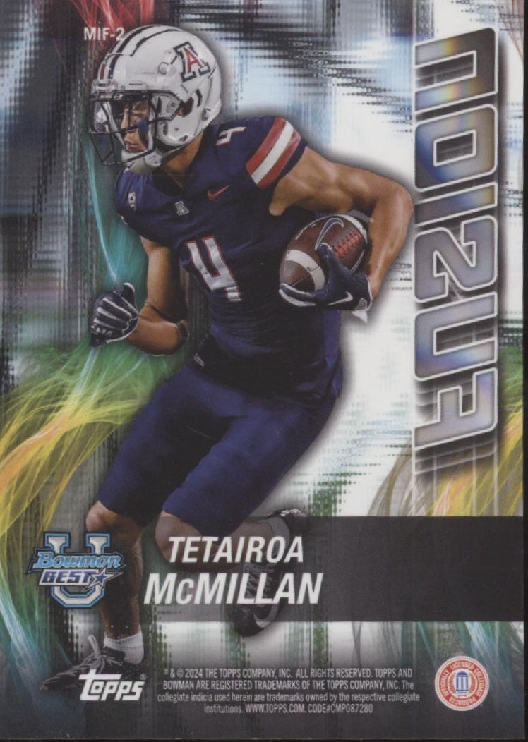 Noah Fifita / Tetairoa McMillan 2024 Bowman's Best University Fusion Refractor