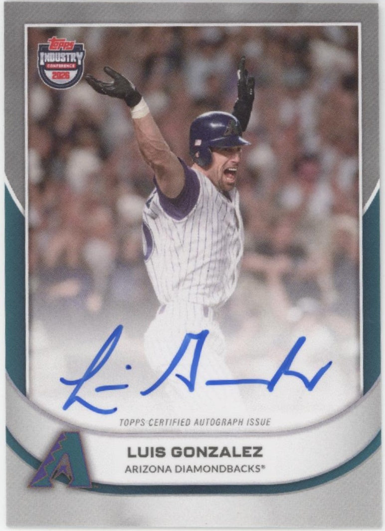 Luis Gonzalez 2026 Topps Industry Auto #ICLG