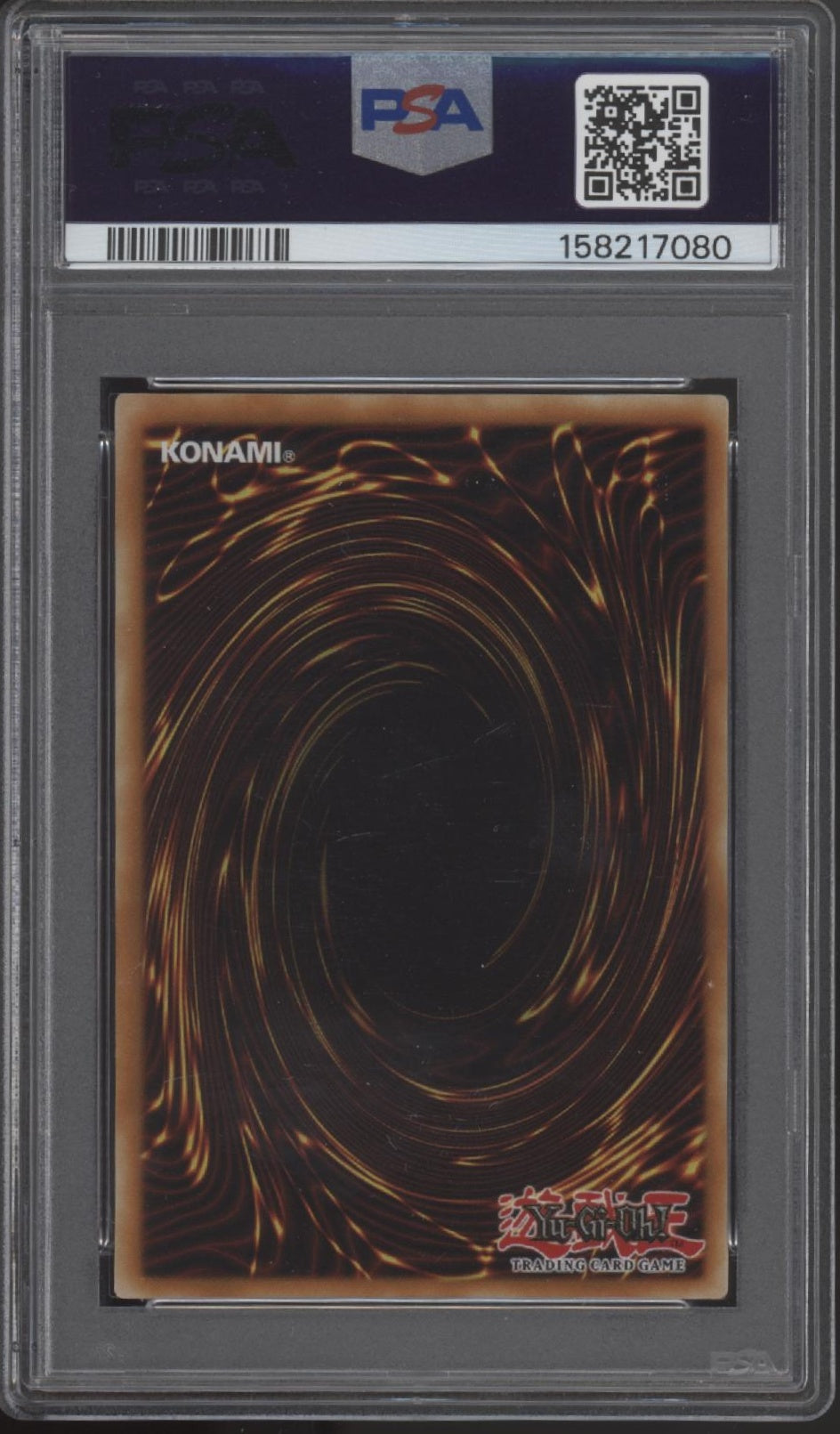 Blue-Eyes White Dragon Yu-Gi-Oh! Glossy Dark Duel Stories #001 PSA 8