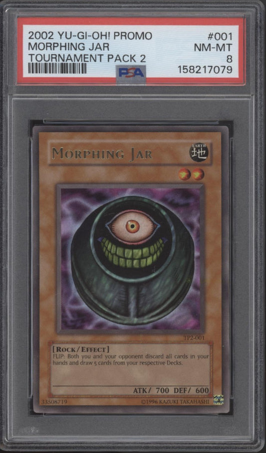 Morphing Jar Yu-Gi-Oh! Glossy Tournament Pack 2 Promo #001 PSA 8