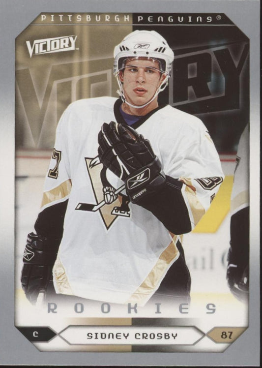 Sidney Crosby 2005-06 Upper Deck Series 2 Victory RC #285