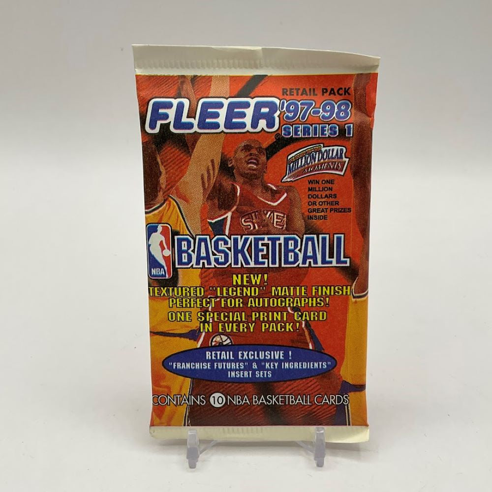 1997-98 Fleer Basketball Series 1 Retail Pack
