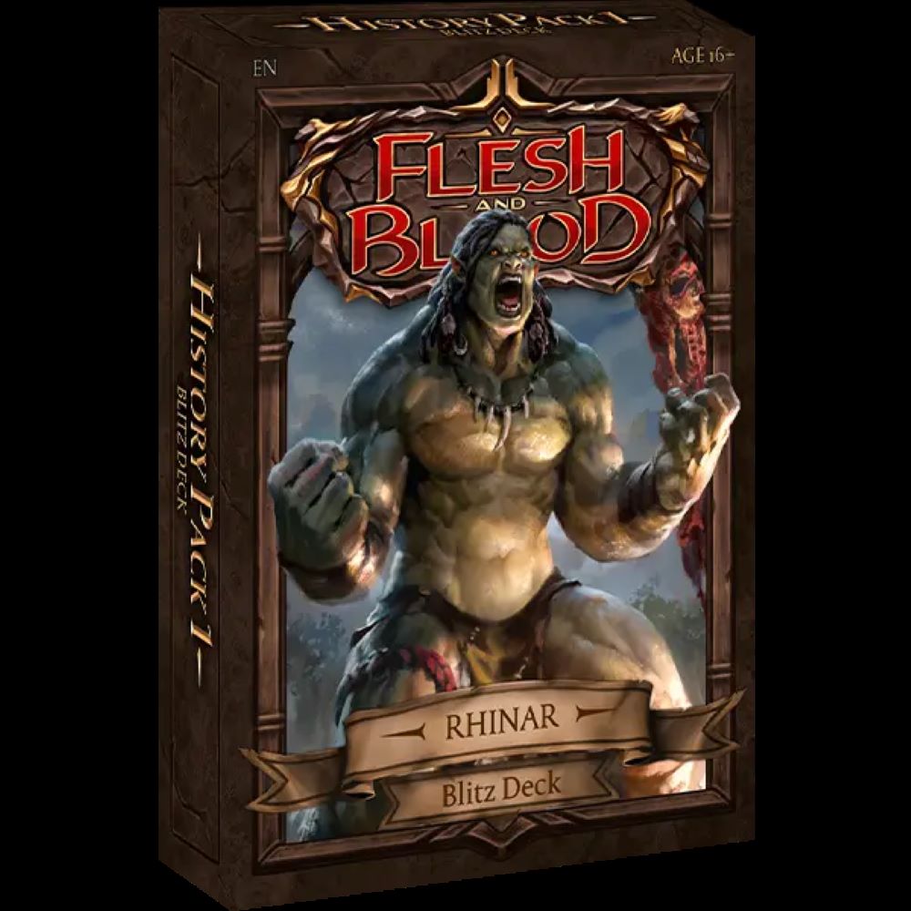 Flesh and Blood: History Pack 1 Blitz Deck Display