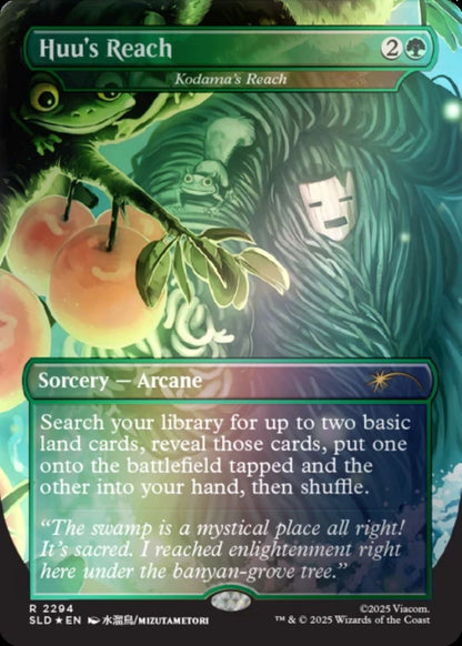 Magic the Gathering Avatar the Last Air Bender Secret Lair - A Lot To Learn [Rainbow Foil Edition]