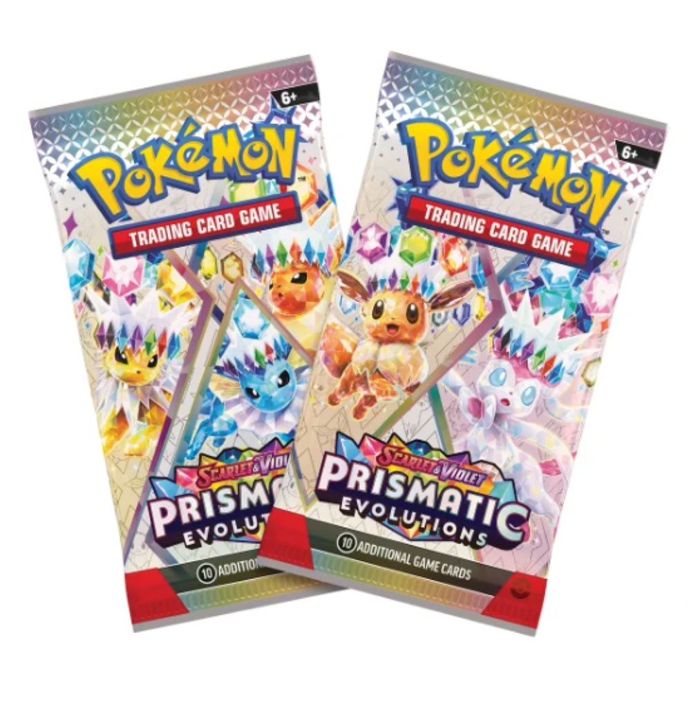 Pokemon: Prismatic Evolutions 8-Pack Mini Tins Costco Bundle