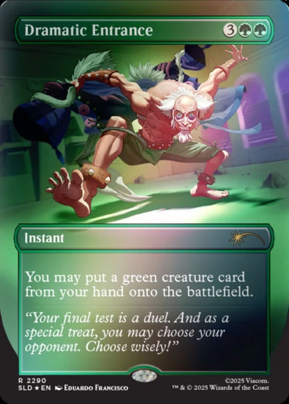 Magic the Gathering Avatar the Last Air Bender Secret Lair - Everything Changed [Rainbow Foil Edition]