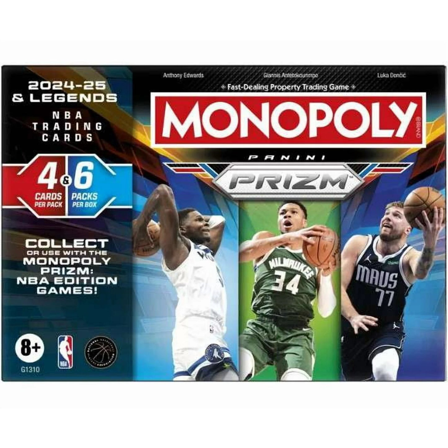2024-25 Panini Prizm Monopoly Basketball Blaster Box