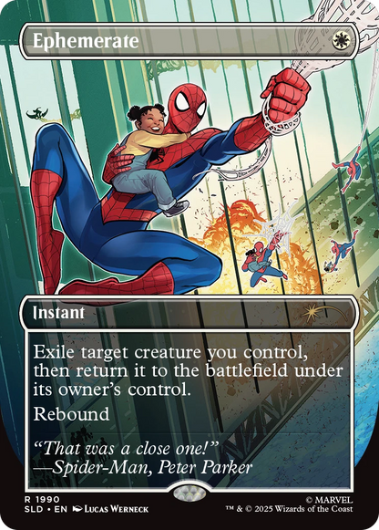 Magic the Gathering: Secret Lair x Marvel - Spider-Man: Heroic Deeds