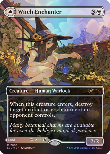 Magic the Gathering: Witch's Familiar Foil Edition Secret Lair