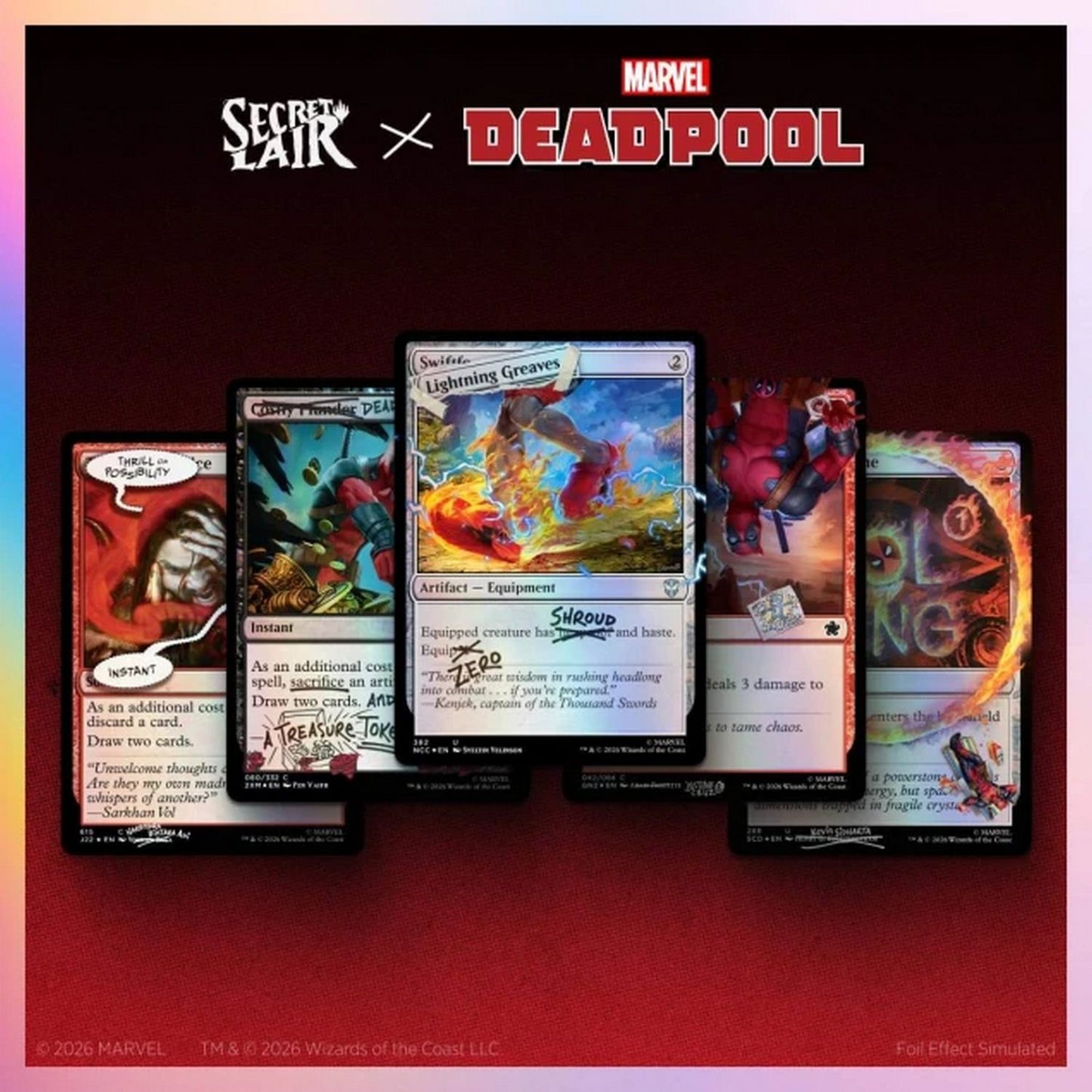Magic the Gathering: Secret Lair x Marvel - I Fixed It (You're Welcome) [Traditional Foil]
