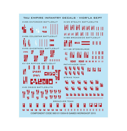 Warhammer 40K Kill Team: XV26 Stealth Battlesuits*Expected Release Date 02-07-2026*