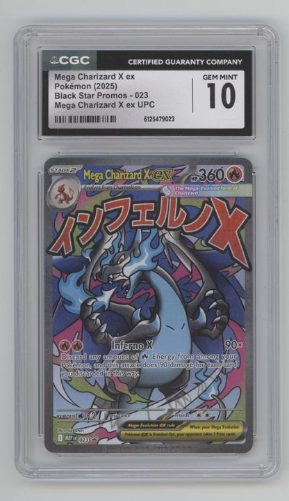 Mega Charizard X ex Pokemon Ultra Premium Collection #023 CGC 10 #1