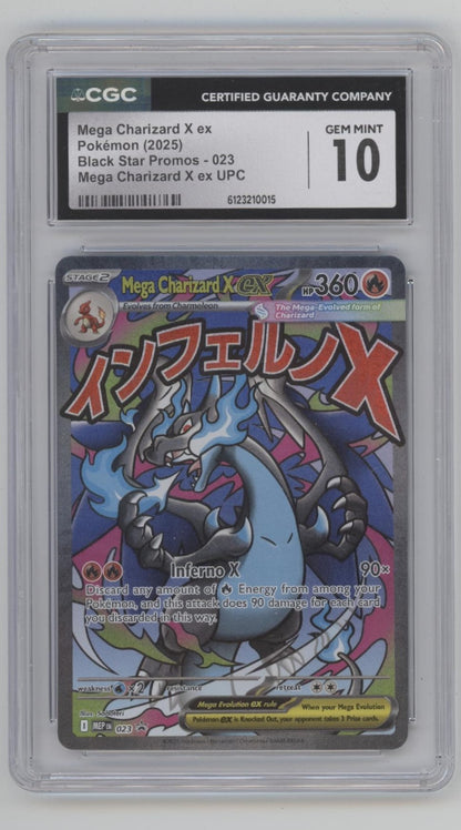 Mega Charizard X ex Pokemon Ultra Premium Collection #023 CGC 10 #2