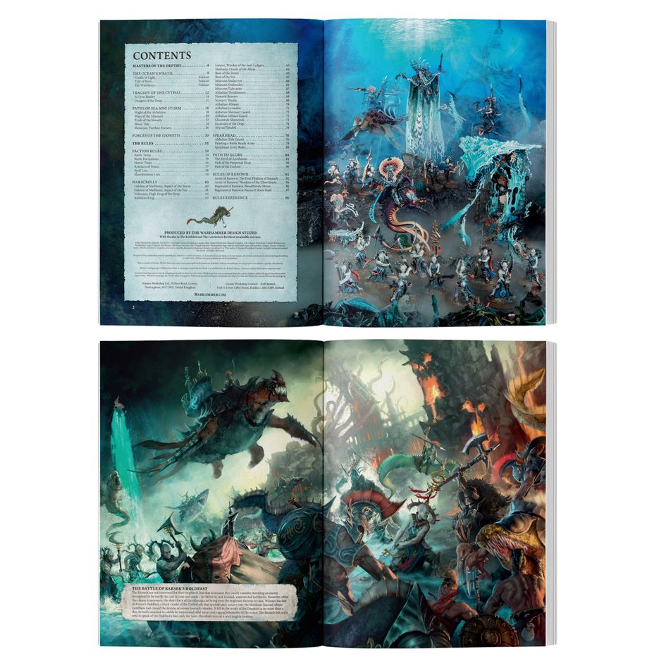 Warhammer Age of Sigmar: Order Battletome - Idoneth Deepkin