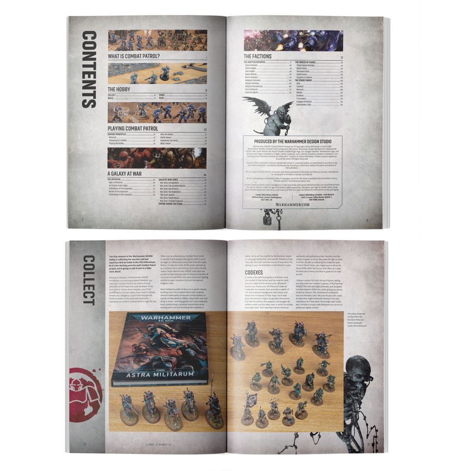 Warhammer 40K: Combat Patrol Companion (11th Edition) *Expected Release Date 6-27-2026*