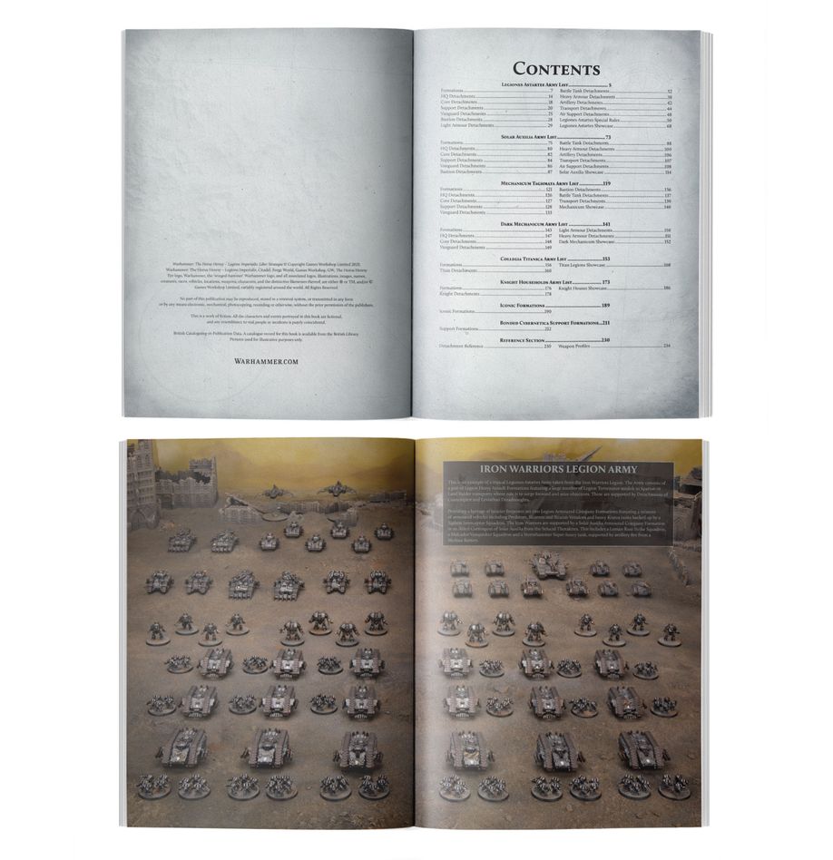 Warhammer The Horus Heresy: Legions Imperialis: Liber Strategia(Releases 9-6-2025)