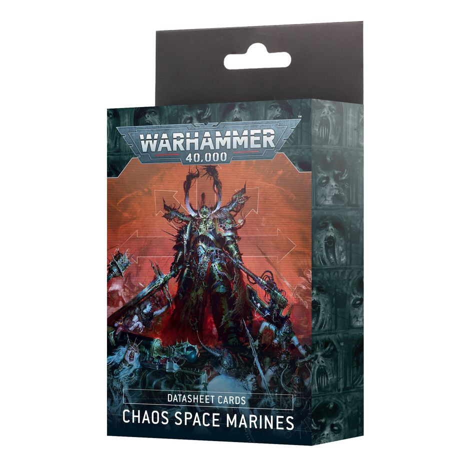 Warhammer 40K: Datasheet Cards - Chaos Space Marines (10th Edition)