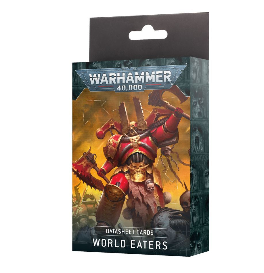 Warhammer 40K: Datasheet Cards - World Eaters - Collector Store LLC
