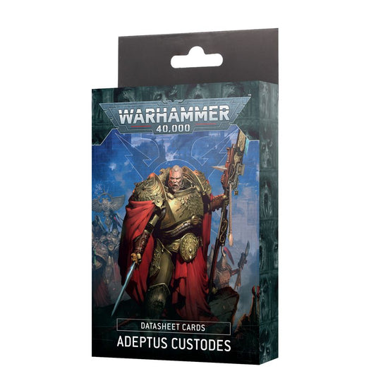 Warhammer 40K: Datasheet Cards - Adeptus Custodes (10th Edition)