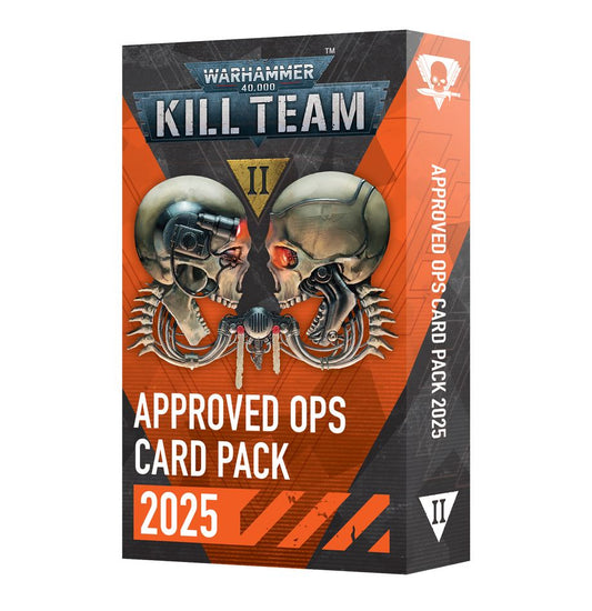 Warhammer 40K Kill Team: Approved Ops Cards 2025