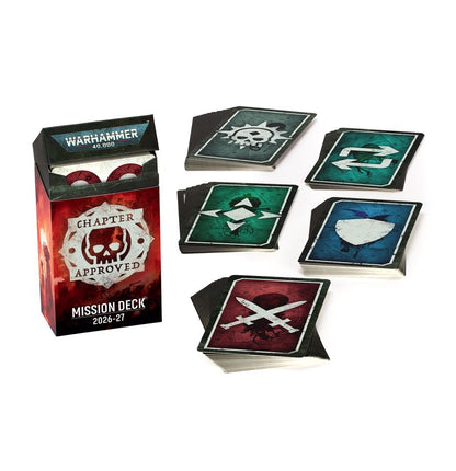 Warhammer 40K: Chapter Approved 2026-27 Mission Deck *Expected Release Date 6-27-2026*