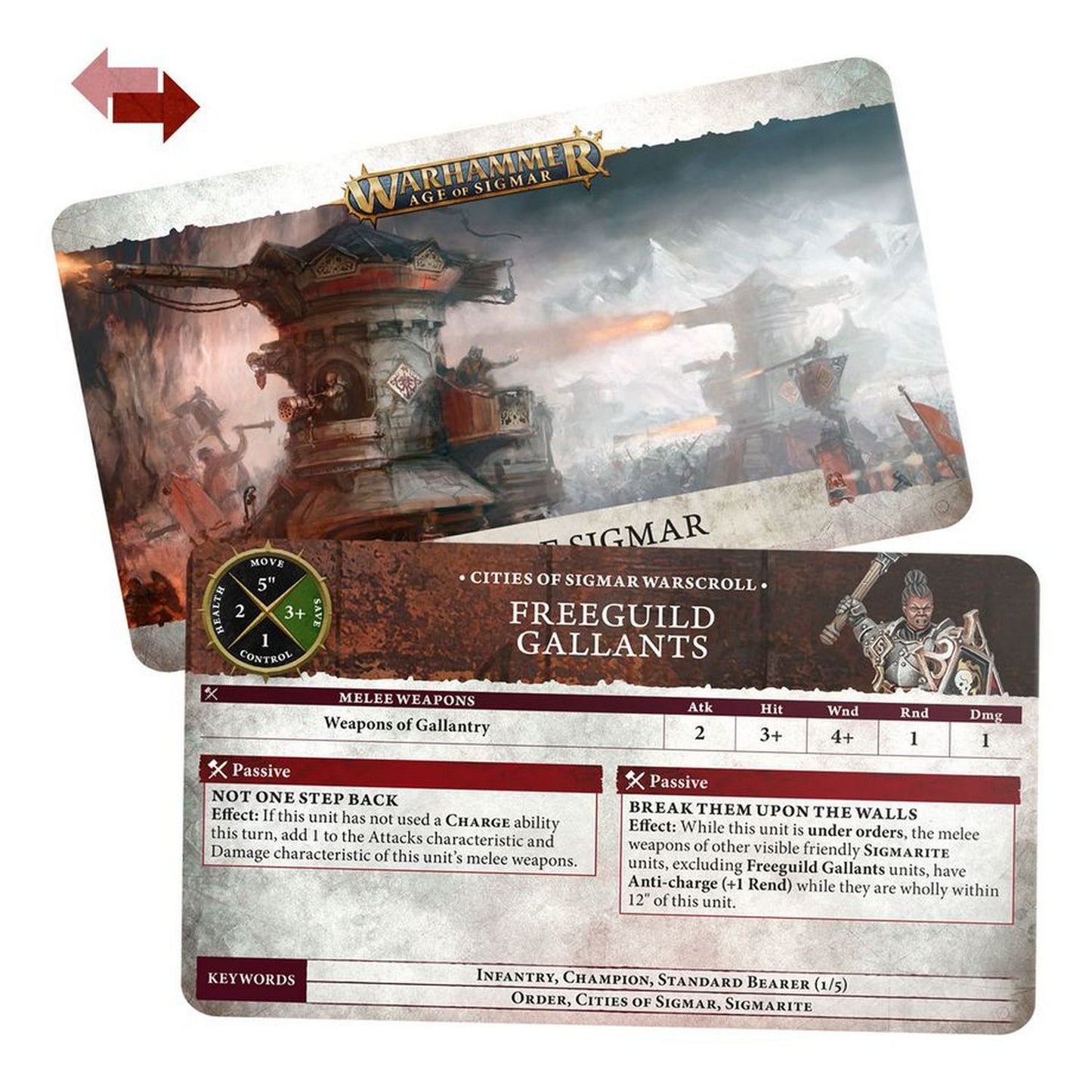 Warhammer Age of Sigmar: Warscroll Cards - Cities of Sigmar