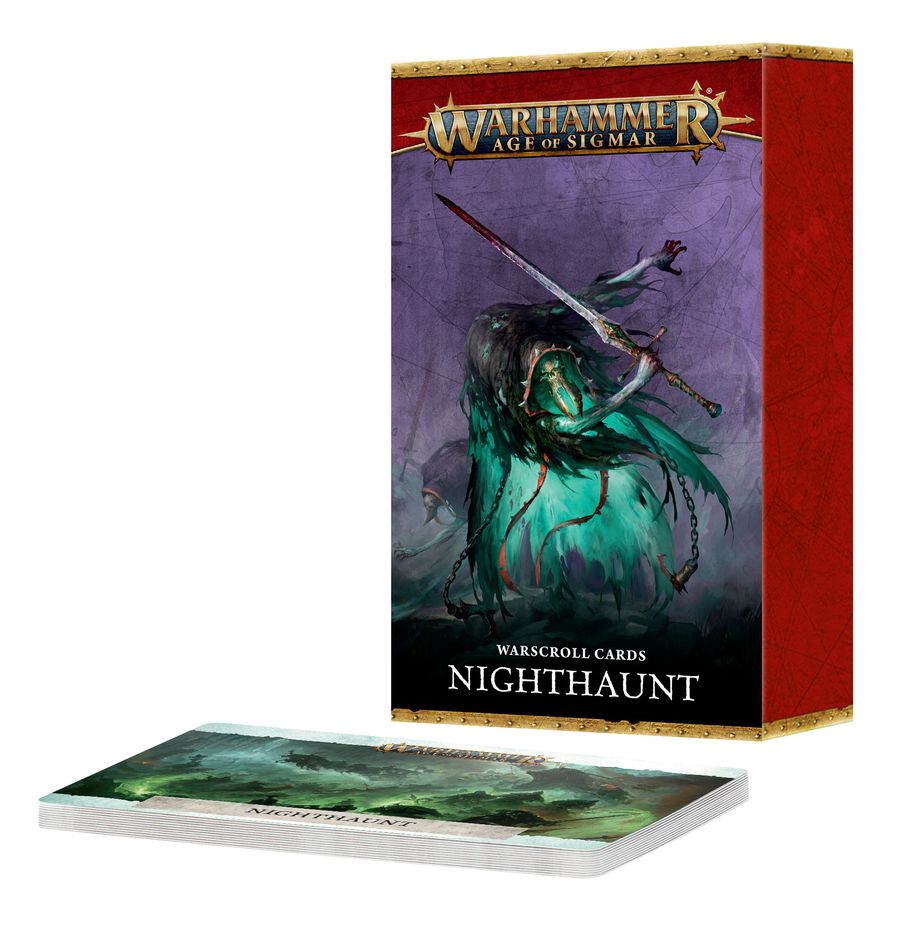 Warhammer Age of Sigmar: Warscroll Cards - Nighthaunt