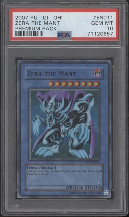 Zera the Many Yu-Gi-Oh! Premium Pack #EN011 PSA 10