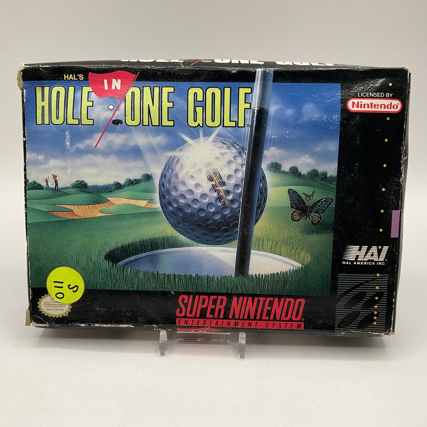 Hal's Hole in One Golf Super Nintendo Used
