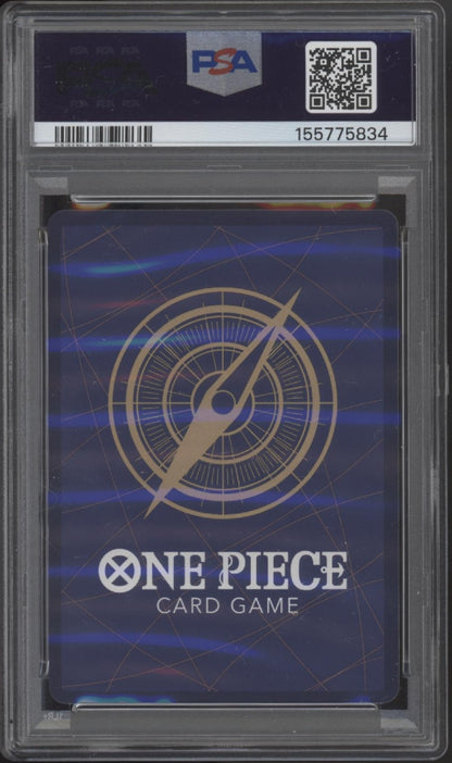 Jewelry Bonney One Piece Card Game OP12 Alternate Art #118 PSA 10