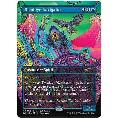 Magic the Gathering: Secret Lair Promo: Deadeye Navigator [Rainbow Foil Edition]