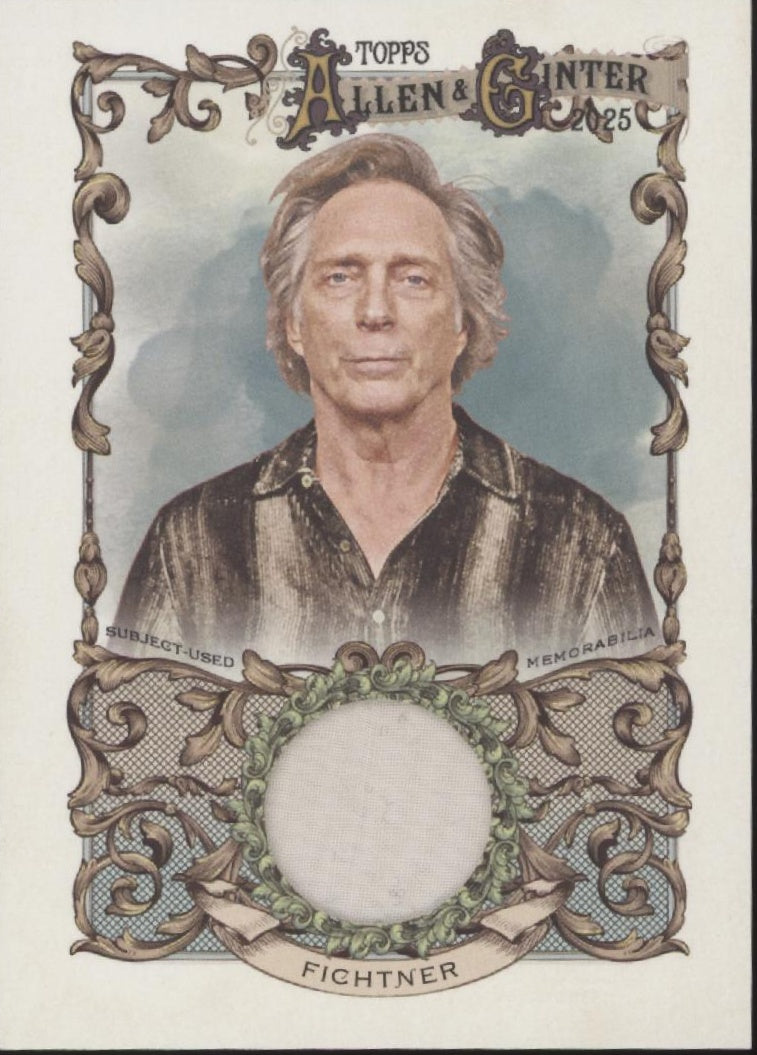 William Fichtner 2025 Topps Allen & Ginter Swatch #AGR-WF
