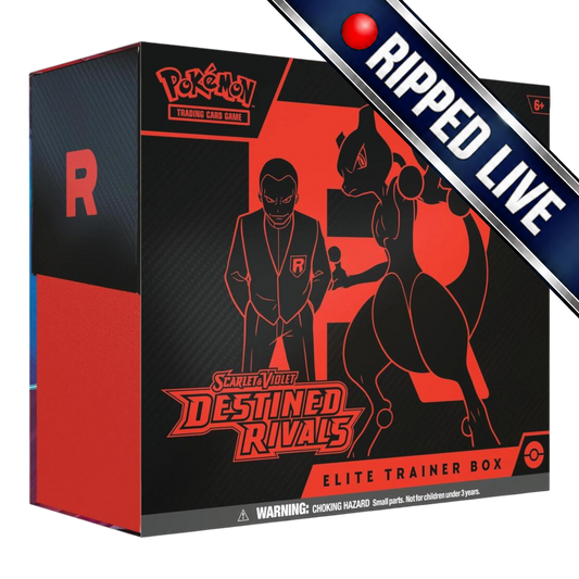 *BREAK* Pokemon: Scarlet & Violet Destined Rivals Elite Trainer Box