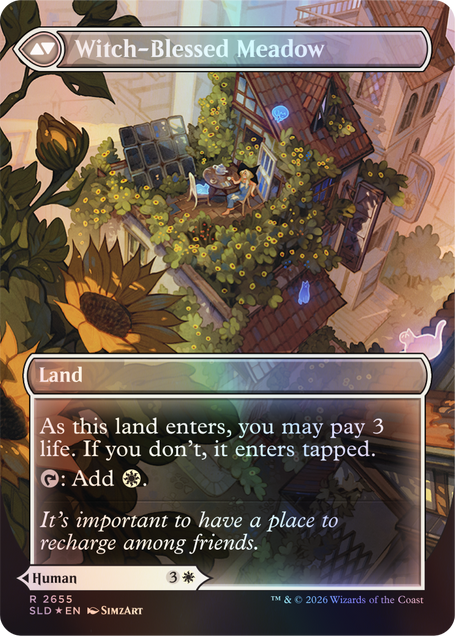 Magic the Gathering: Witch's Familiar Foil Edition Secret Lair