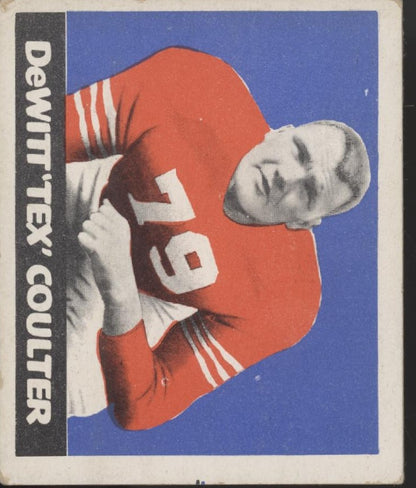 DeWitt Coulter 1948 Leaf #42 New York Giants VG-EX