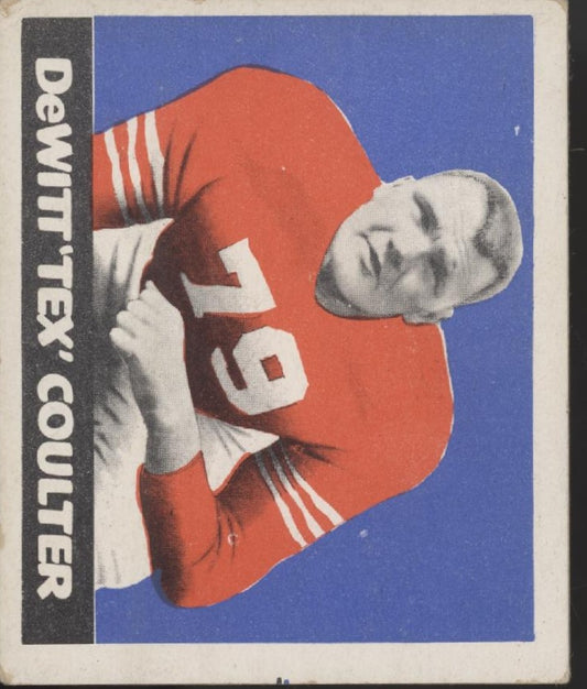 DeWitt Coulter 1948 Leaf #42 New York Giants VG-EX
