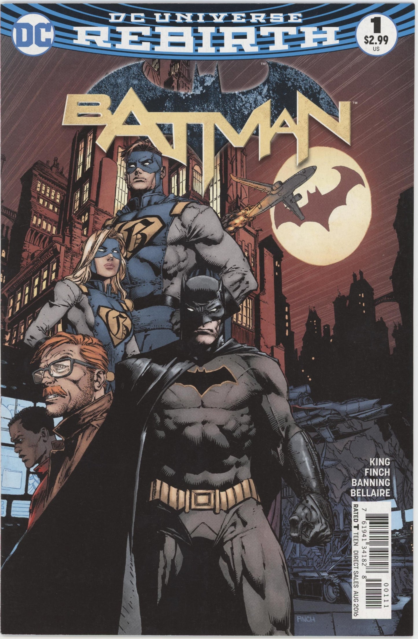 Batman (2016 3rd Series) #1A.N