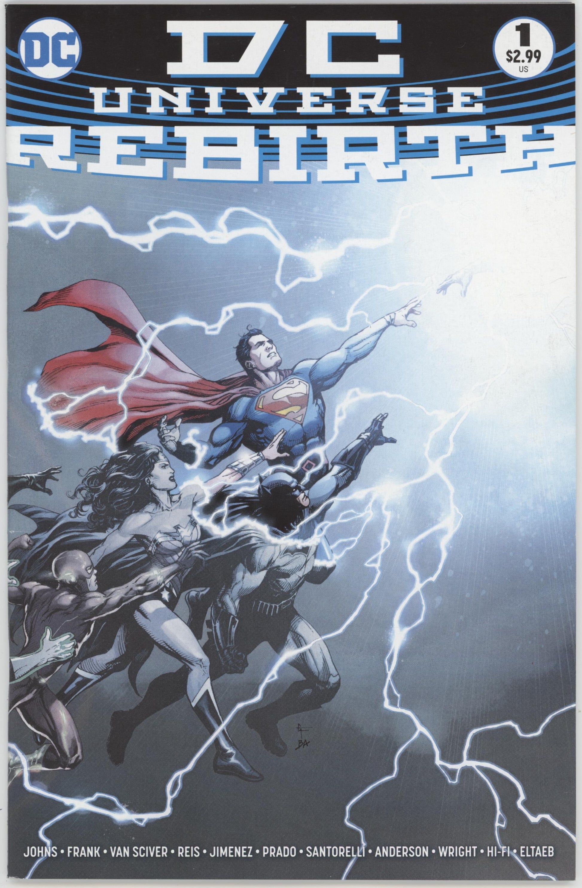 DC Universe Rebirth (2016) #1A (3 Copies)