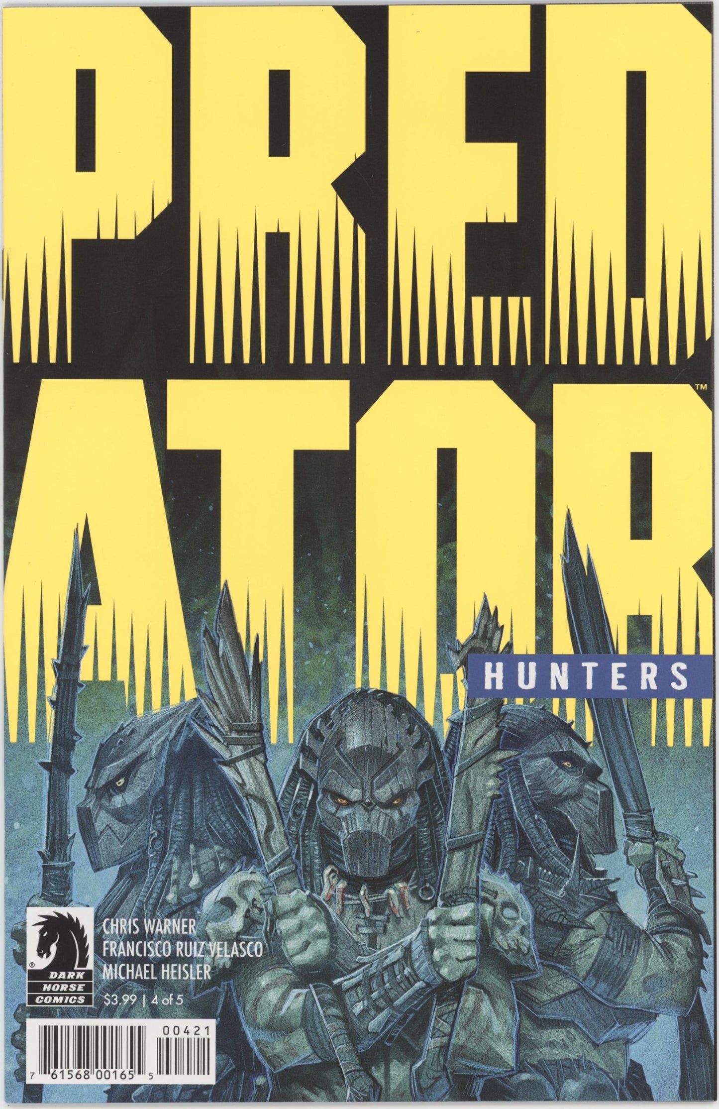 Predator Hunters (2017 Dark Horse) #4B