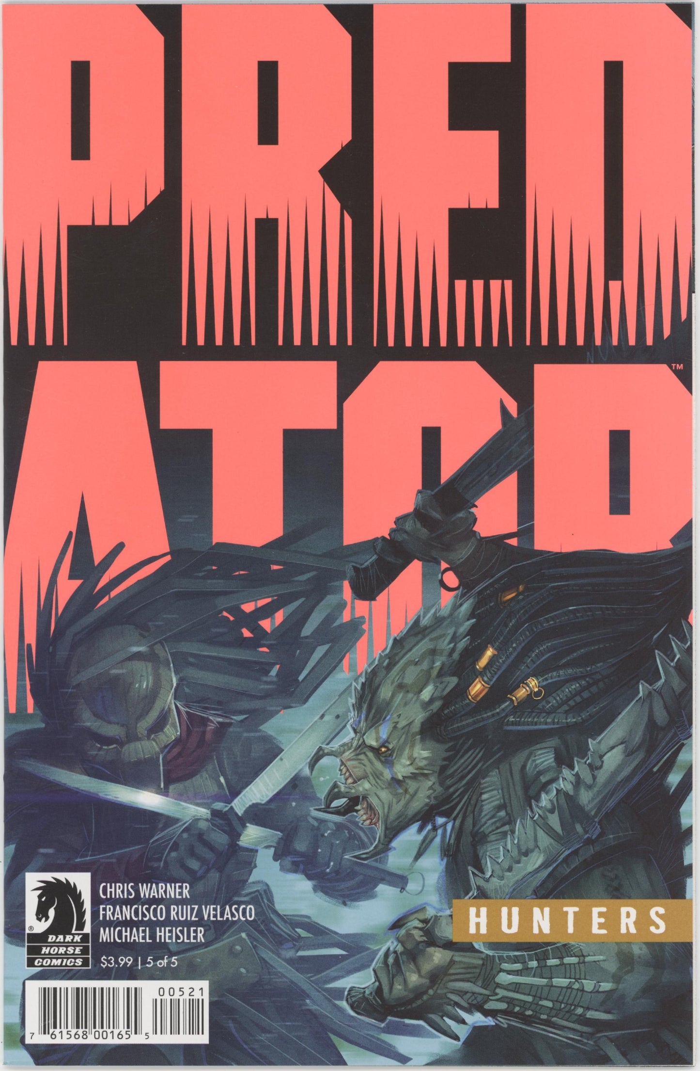 Predator Hunters (2017 Dark Horse) #5B