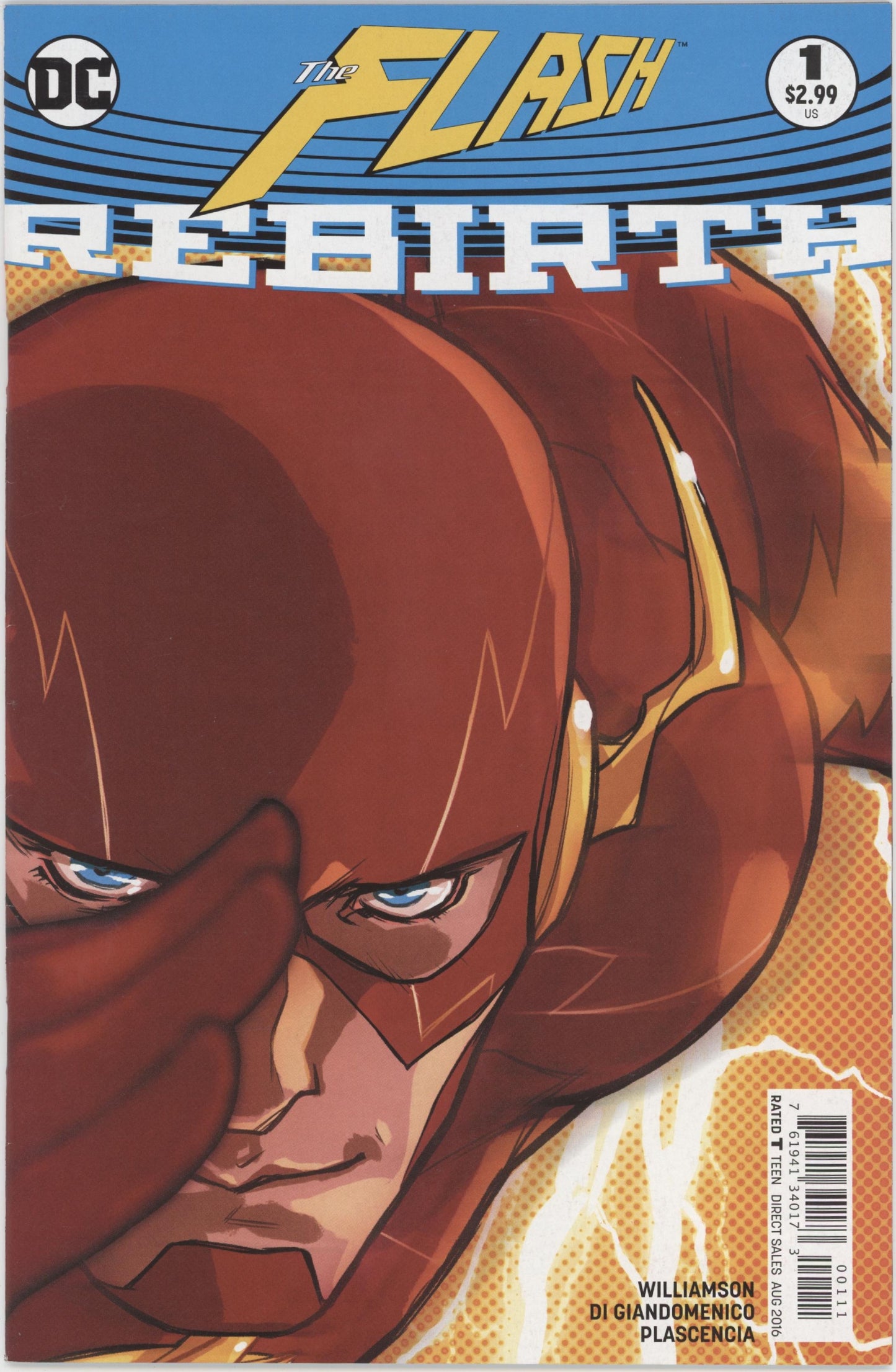 The Flash Rebirth (2016 DC) #1A