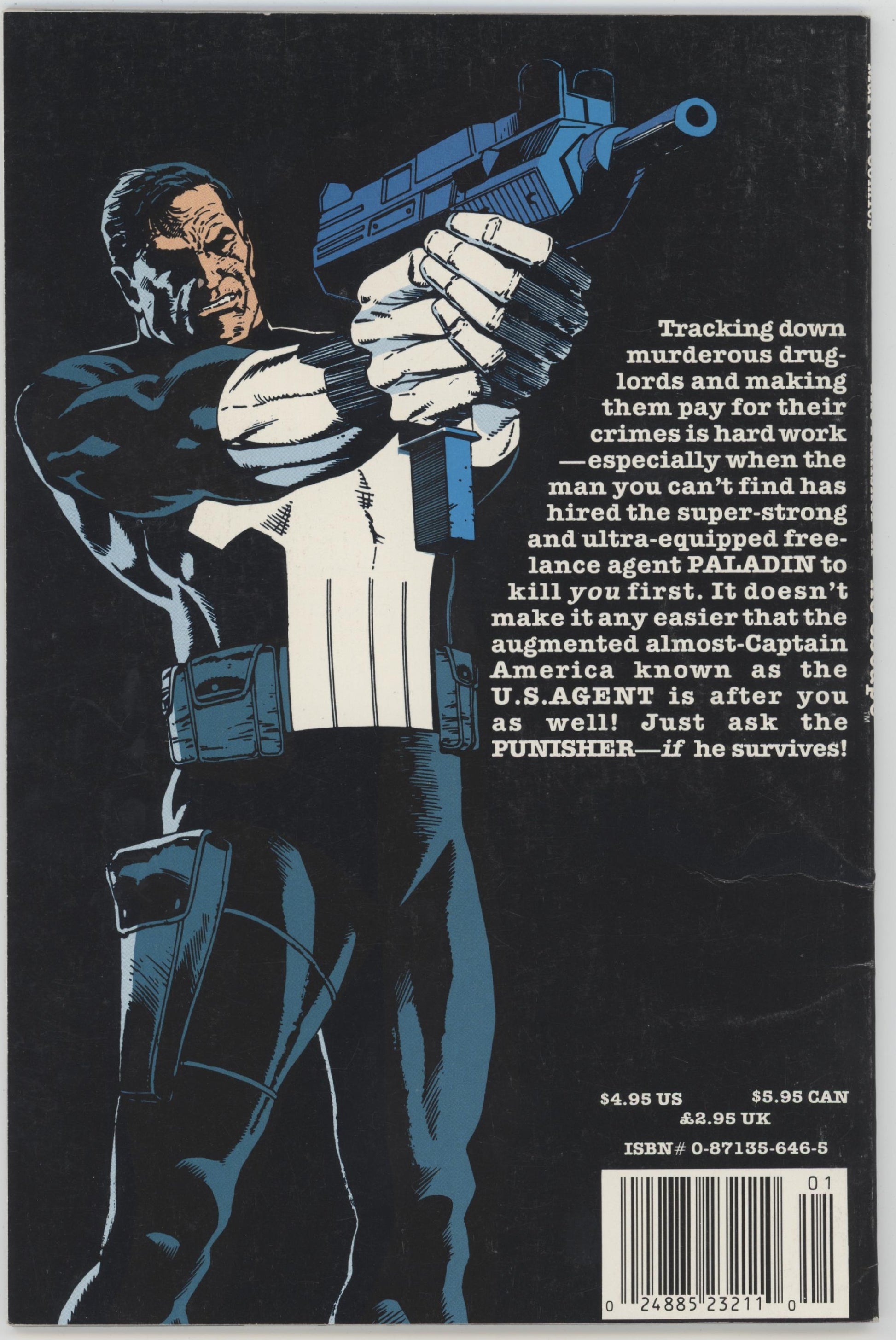 The Punisher No Escape GN (1990 Marvel) #1-1ST