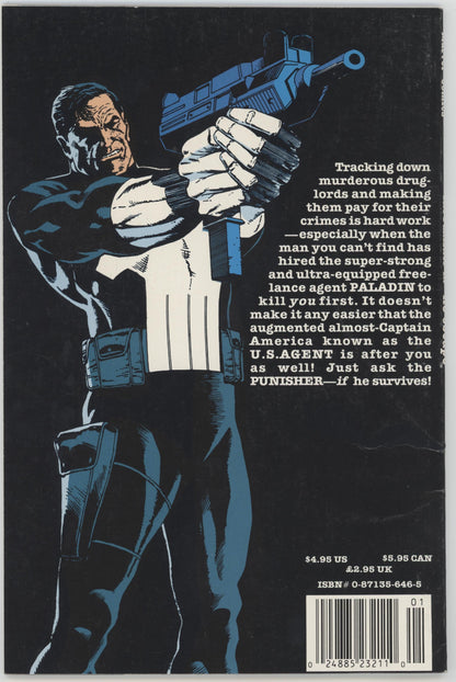 The Punisher No Escape GN (1990 Marvel) #1-1ST