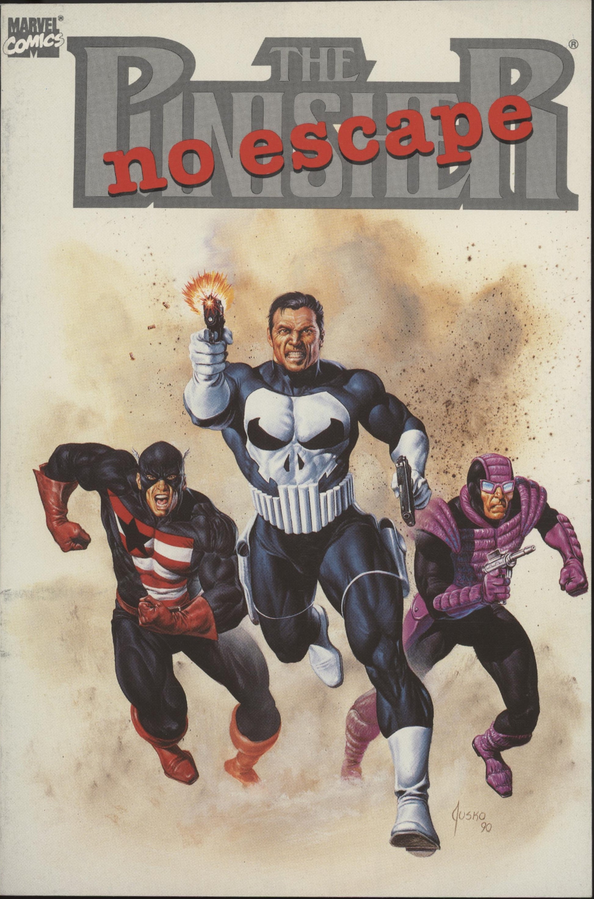 The Punisher No Escape GN (1990 Marvel) #1-1ST